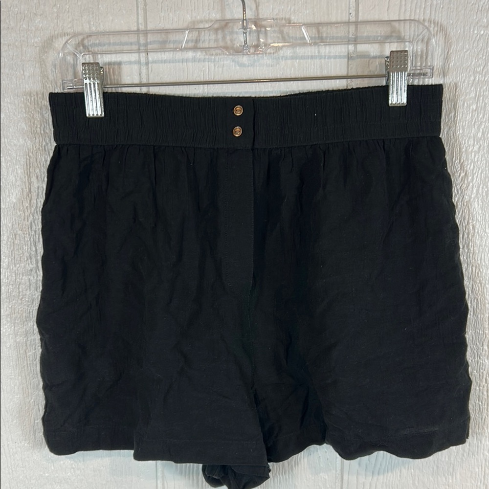 NEW GAP Black Pajama Shorts Relaxed Fit Intimates